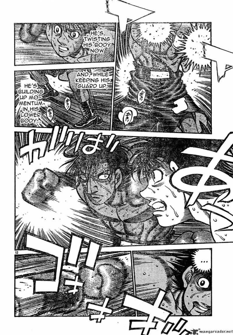 Hajime no Ippo: Fighting Spirit, Chapter 731 image 12